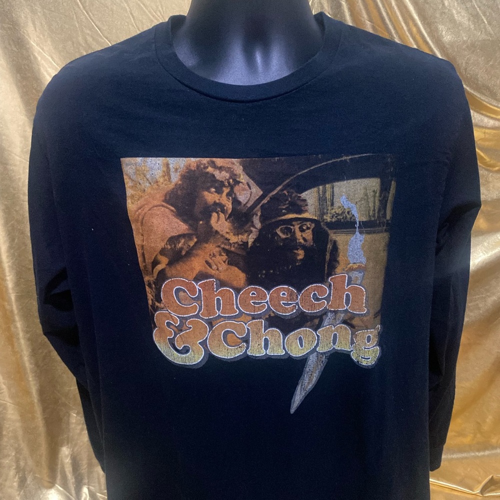 Cheech & Chong Long Sleeve Graphic Tee
